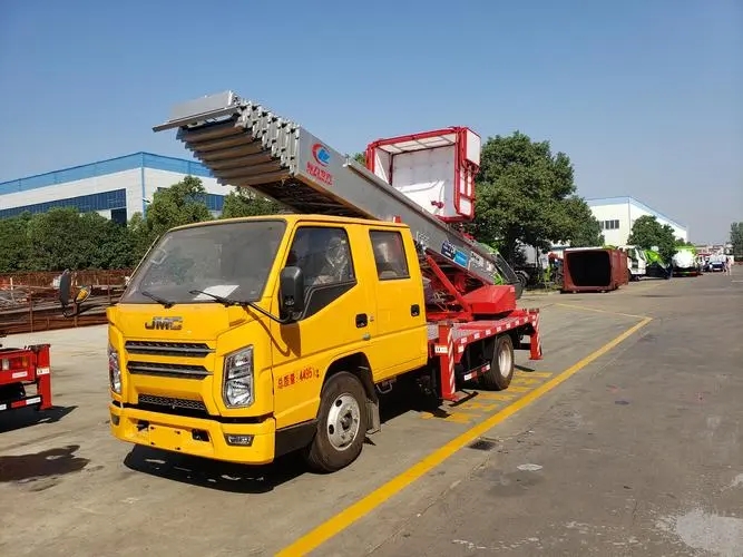 寿县附近云梯车出租 砂石搬运