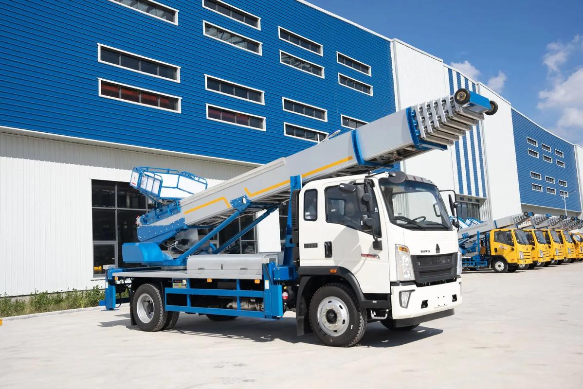 寿县出租云梯车高空作业车 建筑垃圾搬运